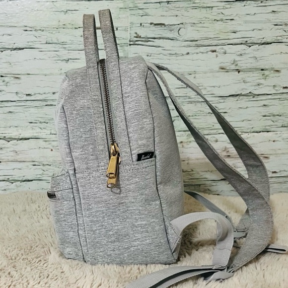 Herschel Nova Mini Backpack – Light Grey – Excellent Condition - Picture 3 of 5